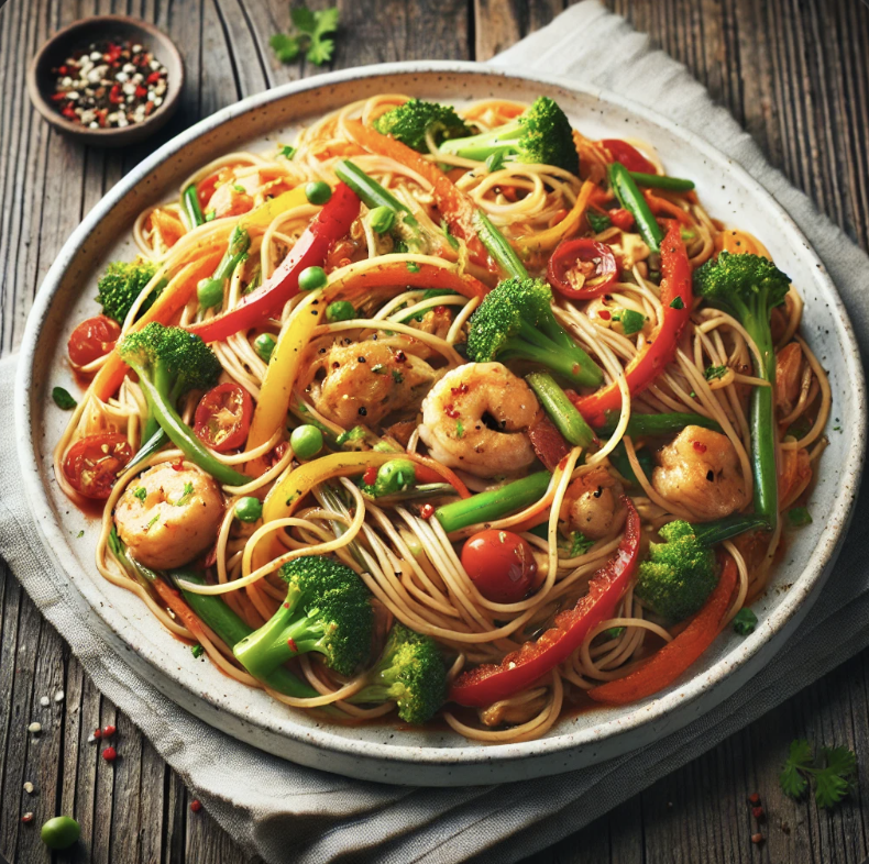 Medium Stir-fry Spaghetti