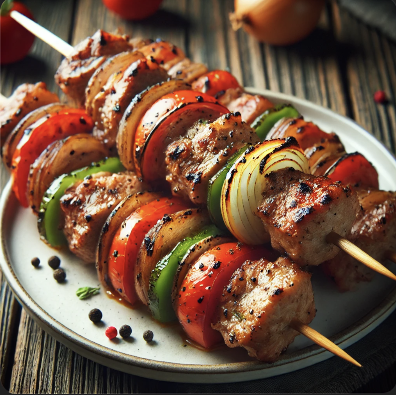 Pork Meat Kebab